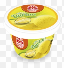 Download Hd 4oz Cups Durian - Ice Cream Transparent Png Sweet Lemon,Durian Png