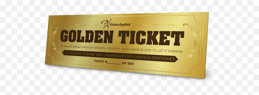 Golden Ticket Redemption - Visions Applied Cluckin Bell Png,Golden Ticket Png
