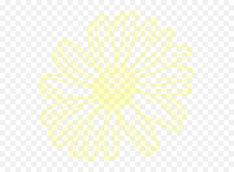 Pc Format Daisies - Yellow Flower Clip Art Transparent,Yellow Flower Transparent Background