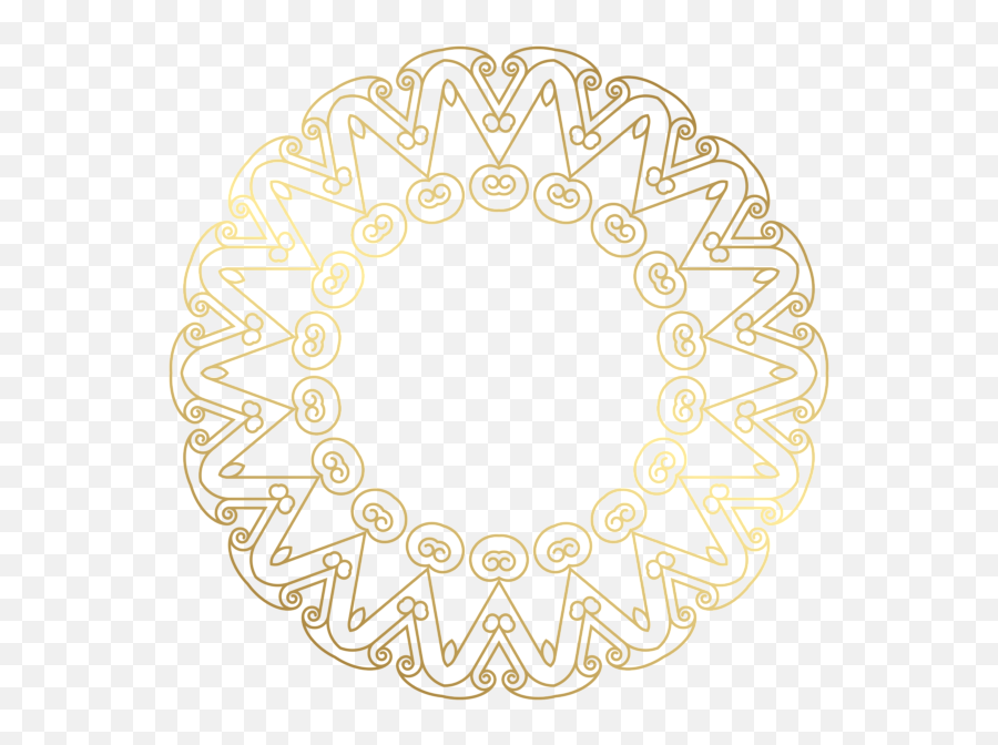 Circular Border Png - Clip Art,Art Deco Png