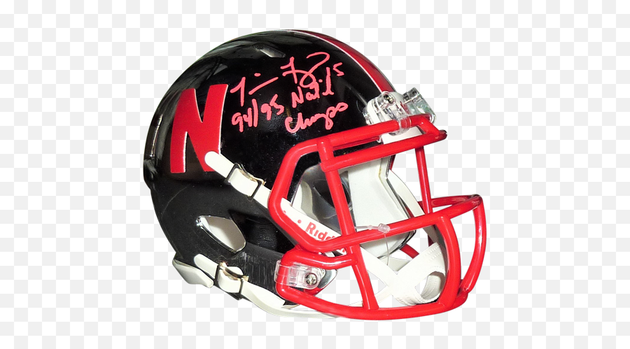 Grant Wistrom Autographed Nebraska Png Icon Domain 2 Helmets