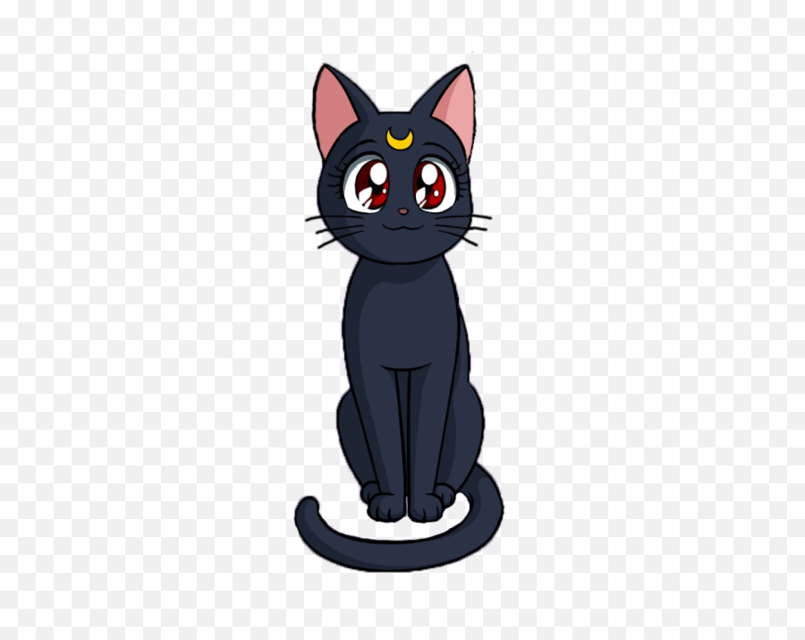 Sailor Moon Cat Png - Cat From Sailor Moon,Anime Cat Png