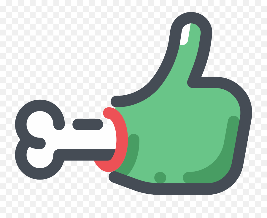 Zombie Hand Thumbs Up Icon - Clip Art Png,Zombie Hands Png