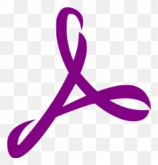 Purple Adobe Reader Icon - Free purple icons Adobe Icon png