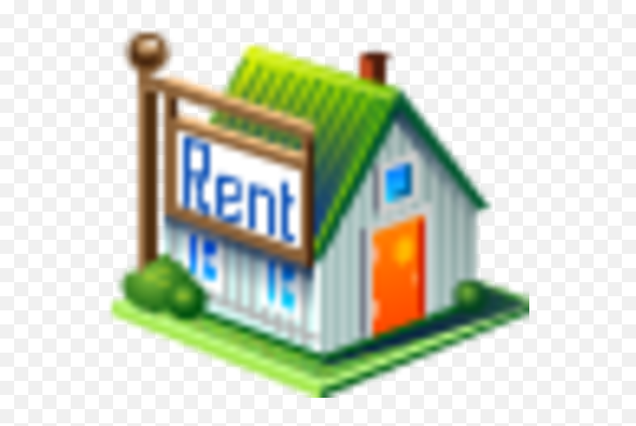 House Rent 64 Free Images - Vector Clip Art Icon Denah Lokasi 3d Png,Rent Icon