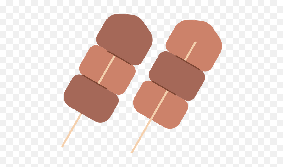 Grilled Pork Skewer Icon Of Flat Style - Grilled Pork Png,Pork Png