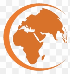 Articles - Transparent Black And White Globe Png