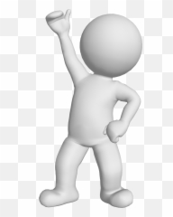 Download Hd Man - victory 3d Standing Png Transparent