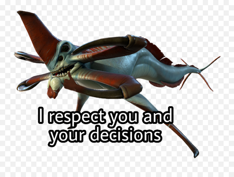 Subnautica Reaperleviathan Positive Happy Wholesome Who - Reaper Leviathan Png Hd,Subnautica Png