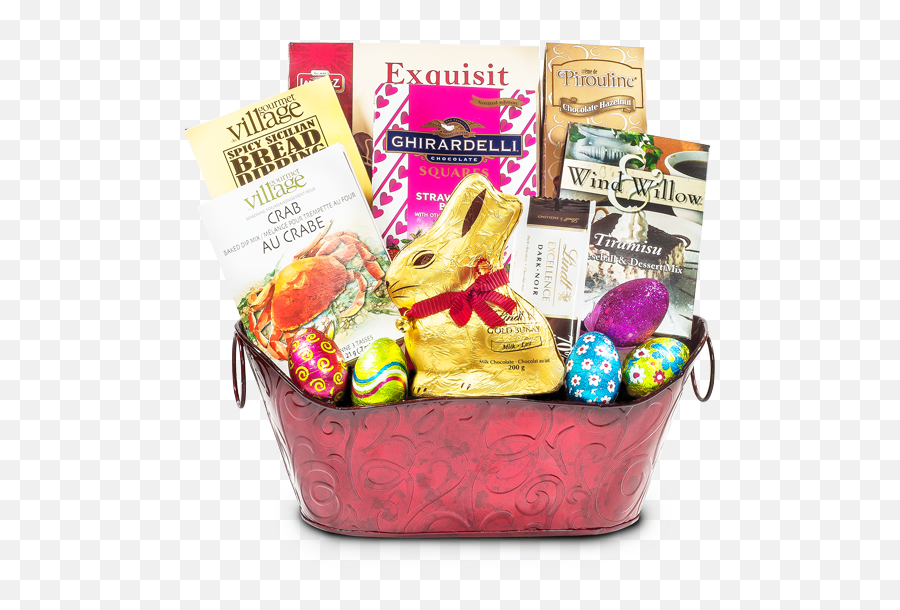 Gourmet Gift Basket Store - Free Shipping Across Canada On Mishloach Manot Png,Easter Basket Transparent
