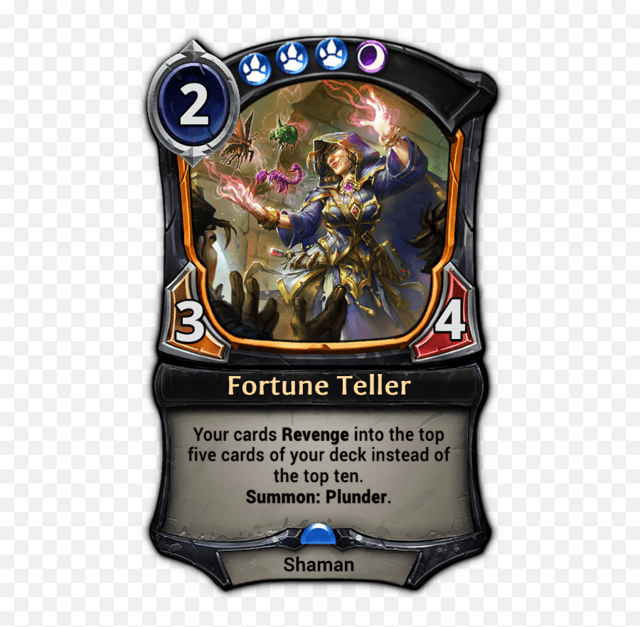 Fortune Teller Eternal Card Game Wiki Fandom - Eternal Card Game Raven Png,Fortune Teller Icon