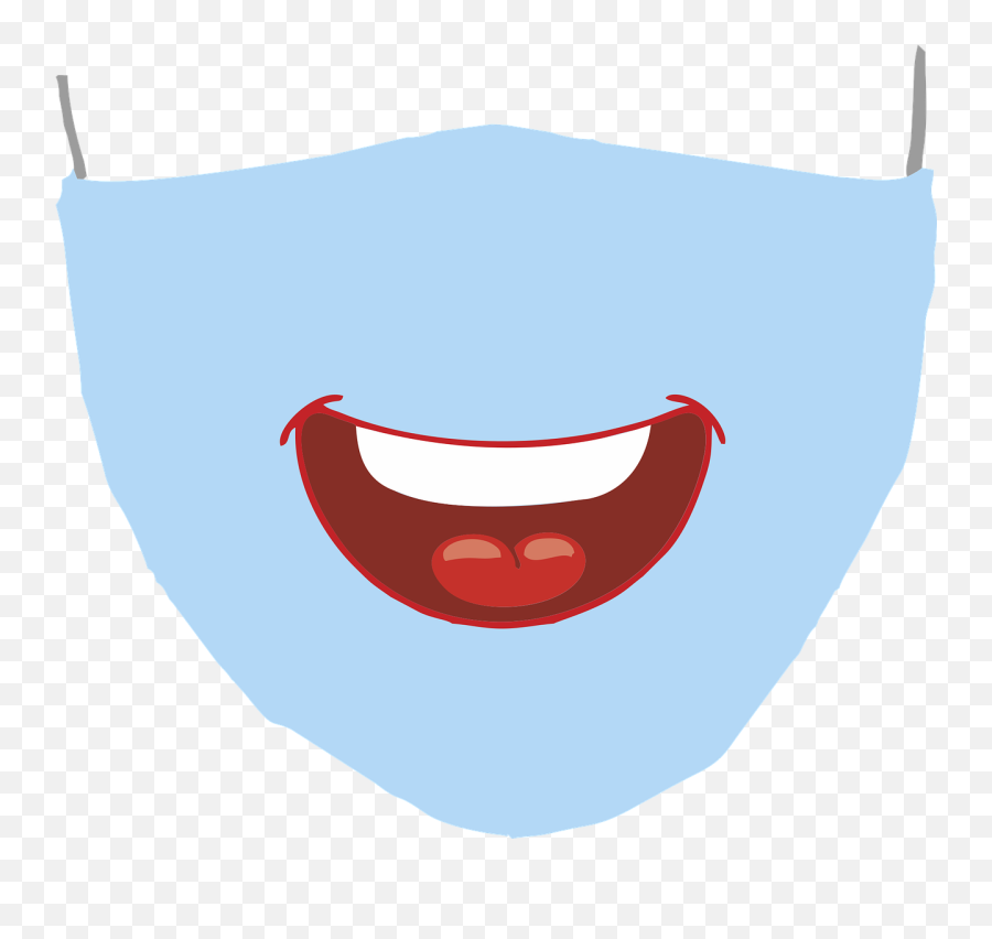 Face Mask Coronavirus Hygiene - Free Vector Graphic On Pixabay Happy Png,Smile Mouth Icon