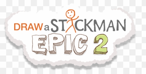 Draw Stickman Epic 2 - A Epic Logo png