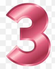 3 Number Png Royalty - Transparent Background 3 Png,Number 3 Png - free ...