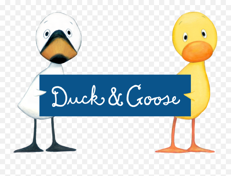 Duck And Goose - Cartoon Transparent Cartoon Jingfm Duck Png,Goose Transparent