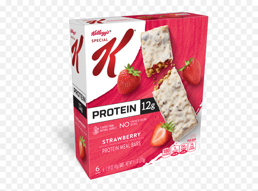 Strawberry Protein Bars Meal Special K - Protein Bars Png,Icon Meals Vs Fuel Meals
