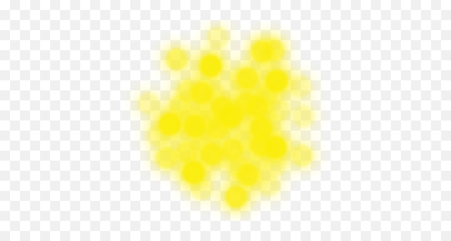 Yellow Bokeh Clipart Transparent - Circle Png,Bokeh Transparent