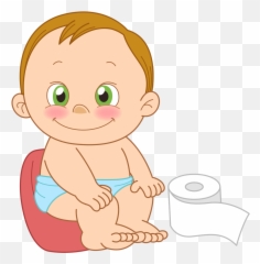 Twins Clipart Baby Toddler Transparent - Baby Toilet Training Animated Png,Twins Png