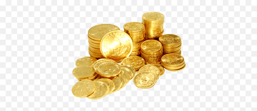 Gold Coins Transparent Png - Gold Coins,Gold Transparent Background