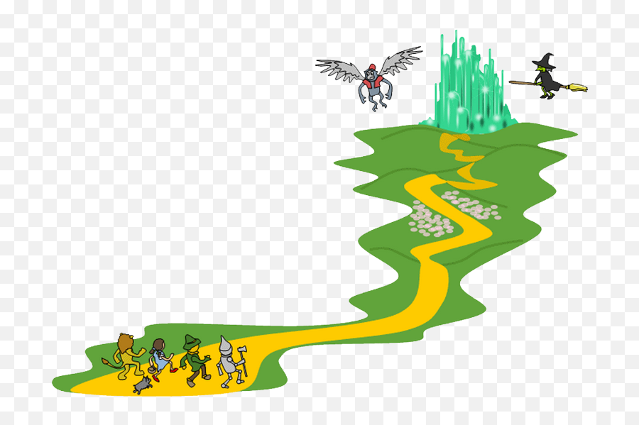 Brick Road Png Picture - Yellow Brick Road Path,Yellow Brick Road Png
