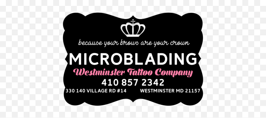 Cosmetic Services Westminstertattoocompanycom - Graphics Png,Microblading Logo