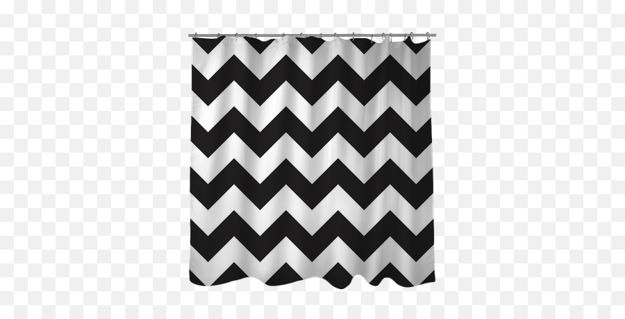 Black Seamless Chevron Pattern Shower - Zig Zag Orange Lines Png,Chevron Pattern Png