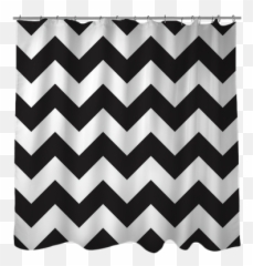 Black Seamless Chevron Pattern Shower - Zig Zag Orange Lines png