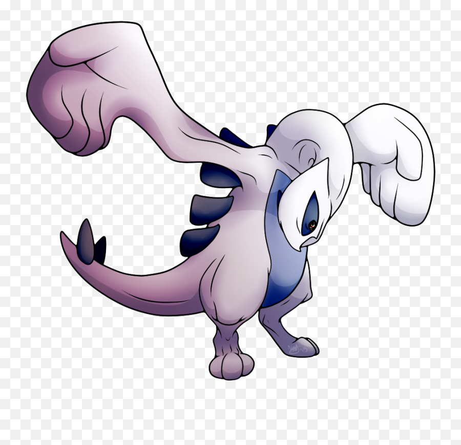 Pokemon Challenge Day 19 Lugia U2014 Weasyl - Cartoon Png,Lugia Png