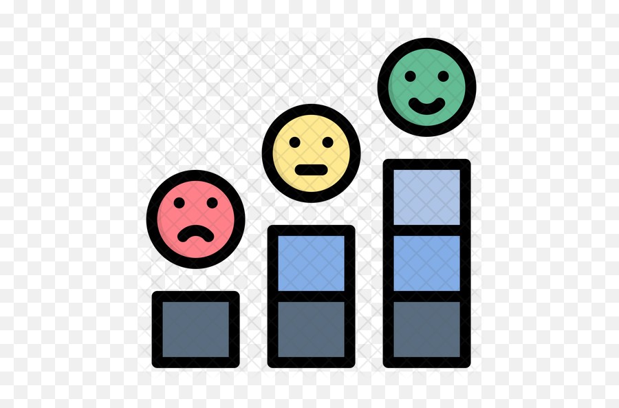 Emotion Level Icon - Customer Satisfaction Filled Outline Png,Emotion Png