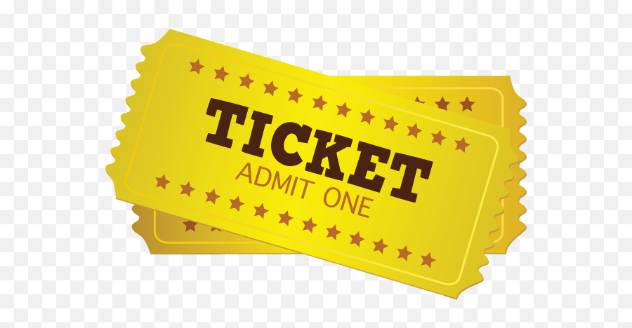 Event Tickets Film Image Admit One Ticket Roll Cinema - 2 Tickets Png,Barcode Png