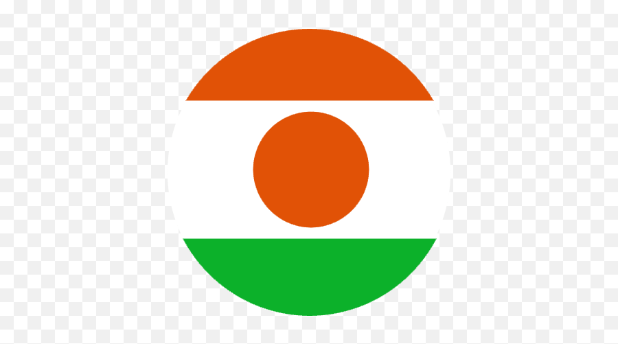 Niger Flag - Flagmakers Circle Png,Orange Circle Png