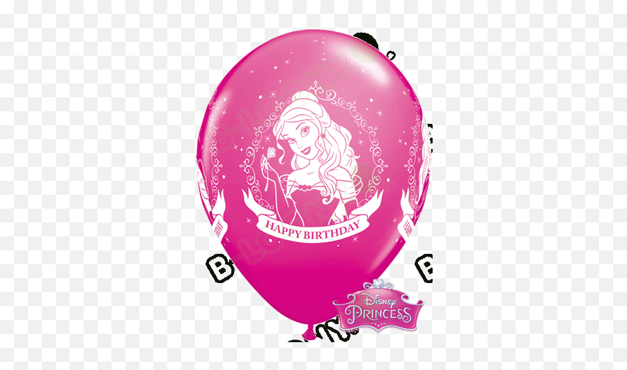 Disney Princess Birthday Balloons 11 Latex 25 Pack - Balloon Png,Disney Princess Logo