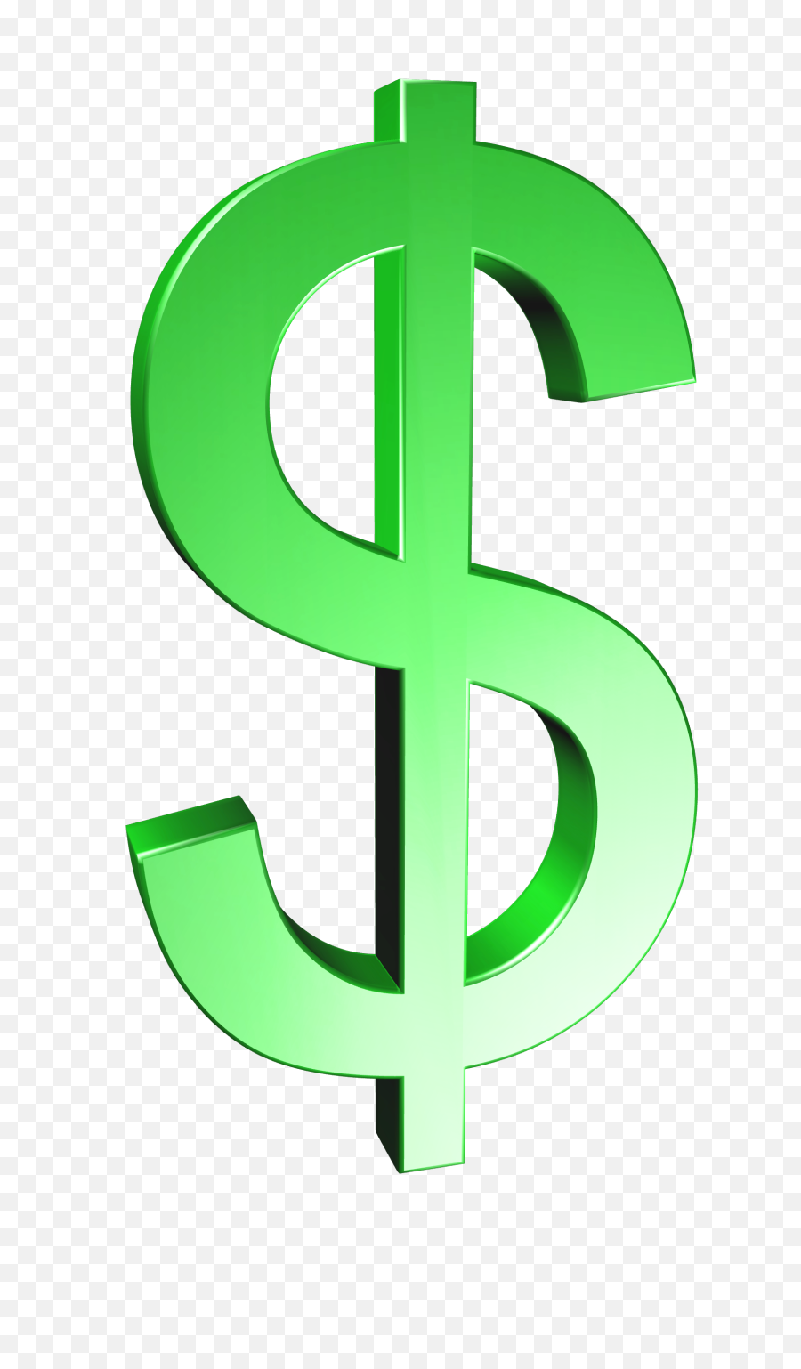 Download Green Dollar Sign Png Image - Green Dollar Sign Png,No Sign Png