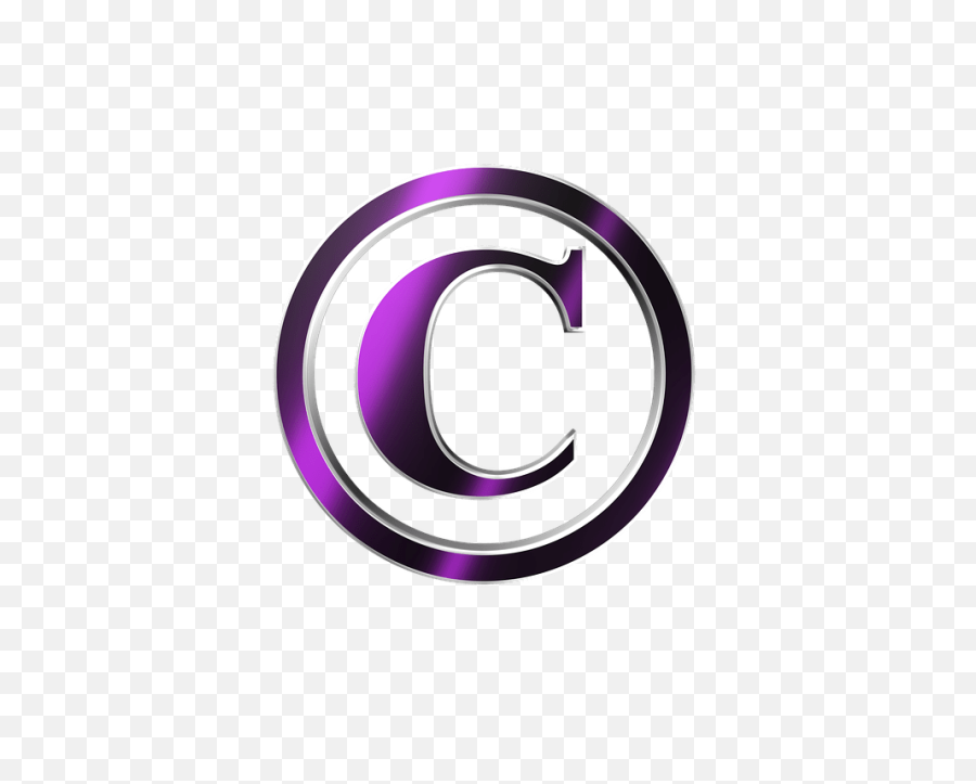 Key Points Concerning Copyright Laws - Purple Copyright Symbol Png,Copyright Symbol Transparent