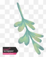 Garden Tales Elements - Watercolor Leaves graphic by Jessica White Pine png