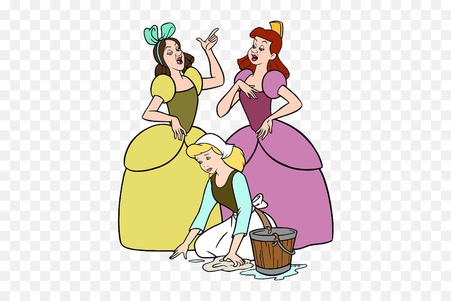 Picture Transparent Download Png Files - Anastasia Drizella And Cinderella,Cinderella Transparent