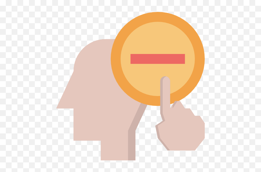 Negative Thinking - Free User Icons Negative Thinking Icon Png,Thonking Png