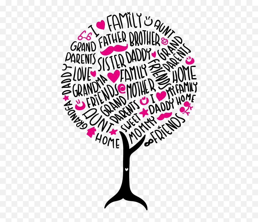 Family Reunion Tree Png Clipart 31 Stunning Cliparts - Family Reunion Tree Clipart Png,Family Word Png