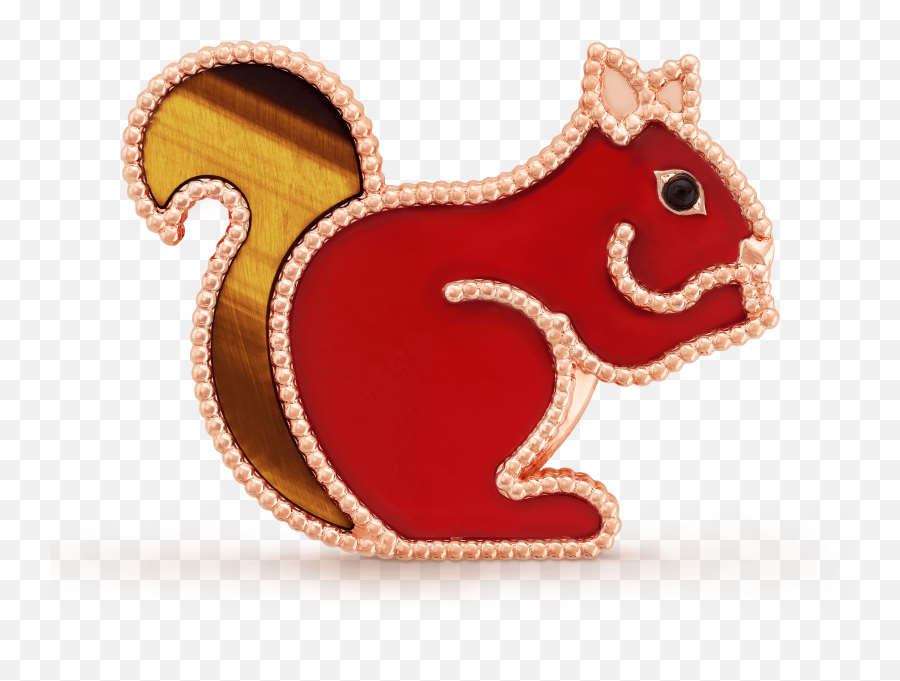 Van Cleef Arpels - Lucky Animals Clips Van Cleef Arpels Png,Squirrel Transparent