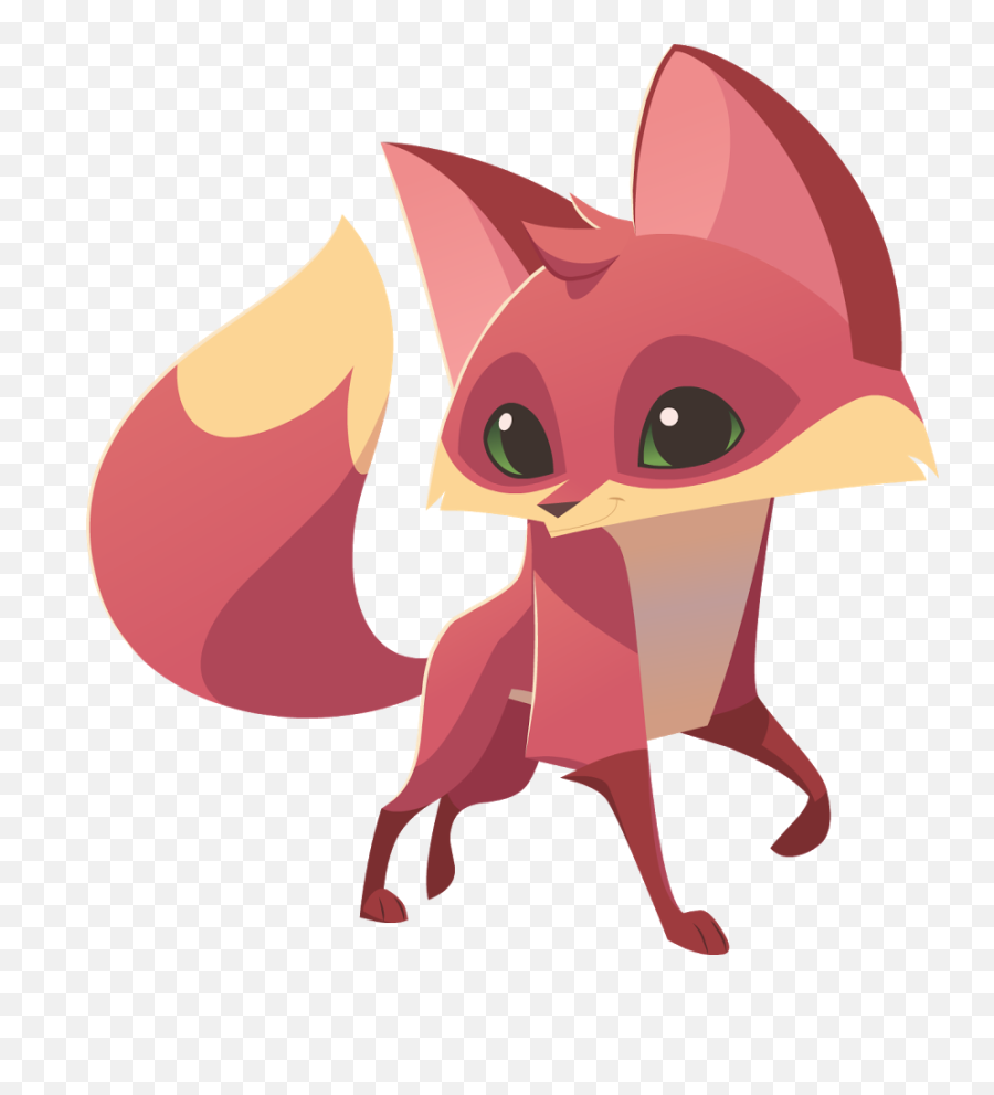 Fox Graphic2 - Draw Animal Jam Fox Png,Fox Clipart Png