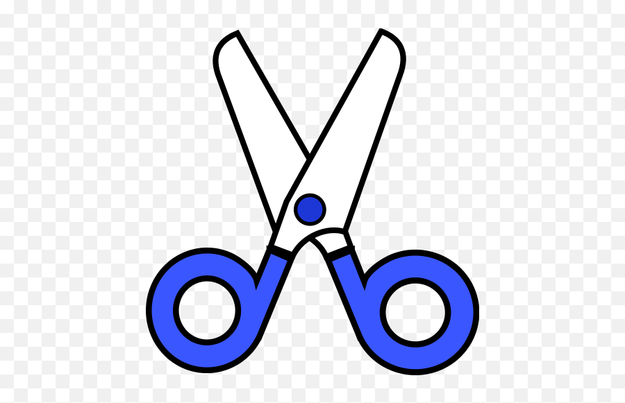 Transparent Scissors Clipart - Transparent Safety Scissors Clipart Png,Scissors Transparent