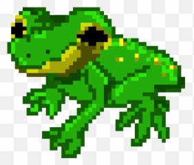 Frog Png - Pixel Art