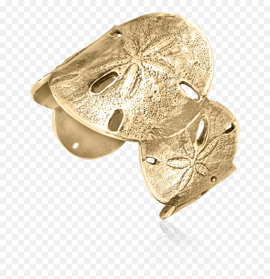 Sand Dollar Cuff Bracelet - Ring Png,Sand Dollar Png