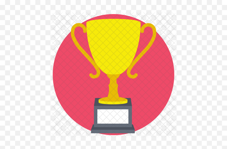 Gold Trophy Icon Of Flat Style - Illustration Png,Gold Trophy Png