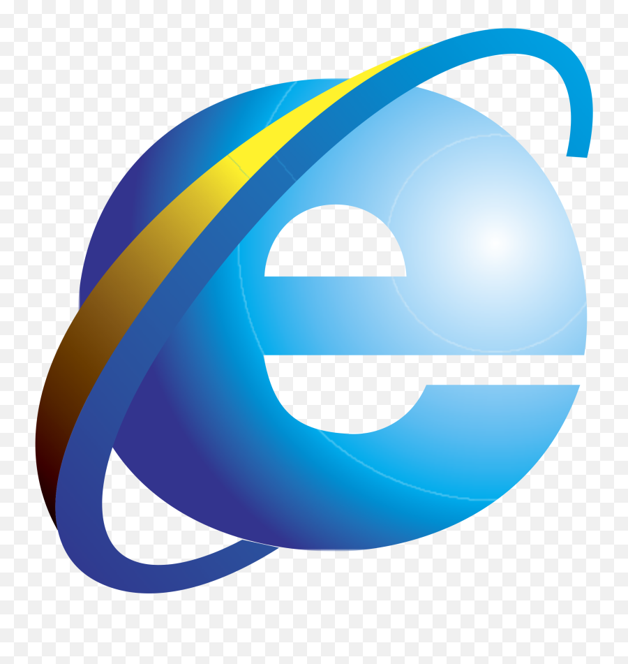 internet explorer icon vector