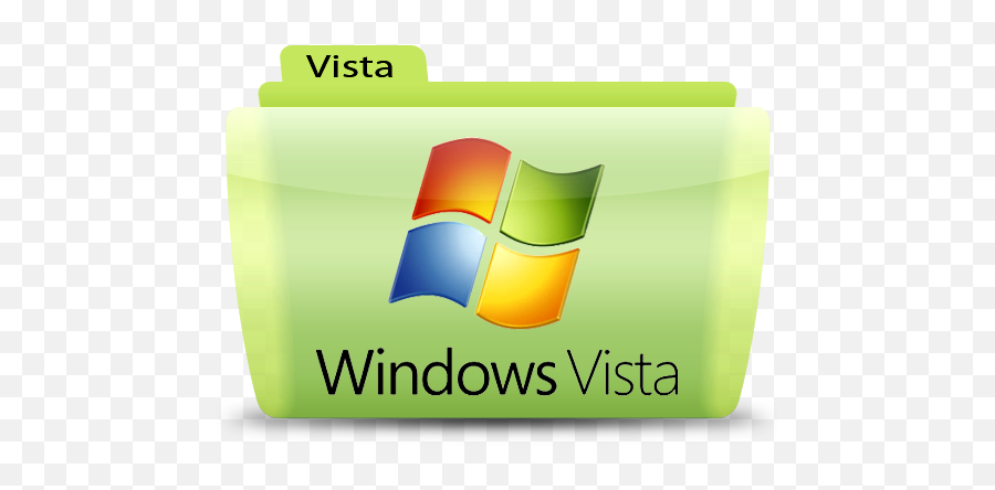 Windows Vista Folder File Free Icon - Love Windows Vista Png,Windows Vista Logo