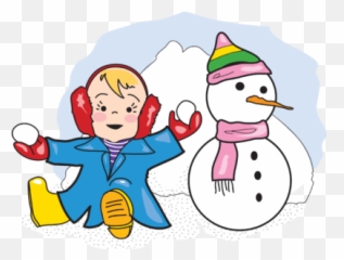 Best Snow Clipart - Child Playing In png