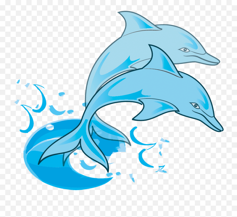 Library Of Dolphin Fish Jumping Clipart Download Png Files - Free Dolphin Clipart,Dolphin Transparent Background