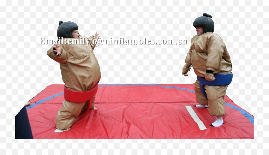 Download Children Fighting Sumo Suits With Paddings - Sumo Png,Wrestling Silhouette Png