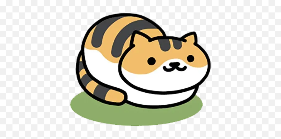 Nekoatsume Whatsapp Stickers - Neko Atsume Comic Png,Transparent Neko Atsume